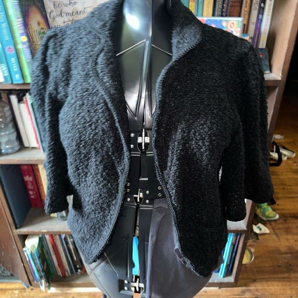 Sandro Sportswear textured vintage wool blend M Parisian blazer